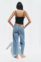 Z1975 HIGH-WAIST STRAIGHT ANKLE JEANS