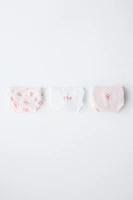 6-14 YEARS/ THREE-PACK OF MY MELODY AND CINNAMOROLL © SANRIO UNDERWEAR