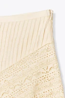 JUPE MIDI DENTELLE ZW COLLECTION