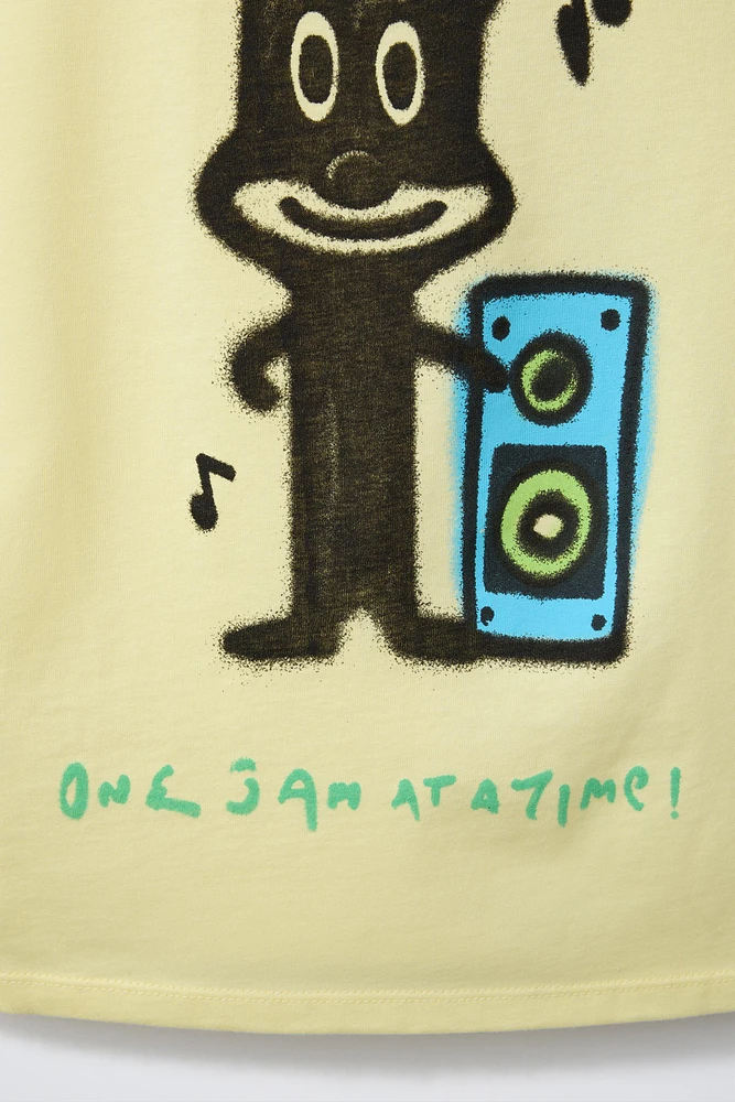 CAT PRINT T-SHIRT