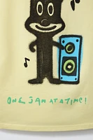 CAT PRINT T-SHIRT