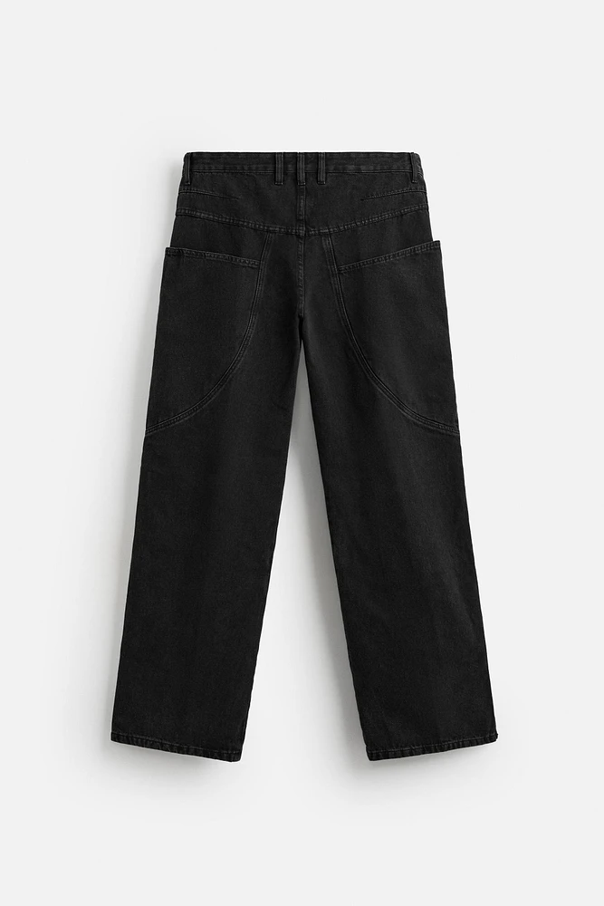 JEAN RELAXED FIT POCHES OVERSIZE