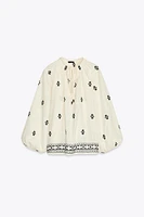 BLOUSE BRODÉE