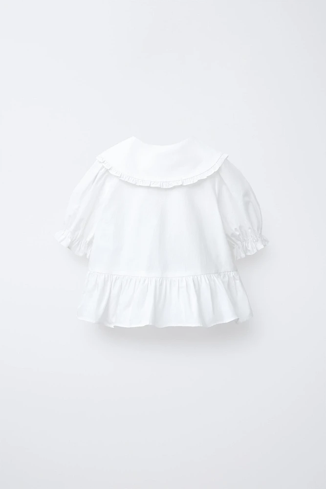 CHEMISE COL CLAUDINE