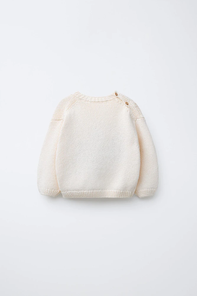 CAR KNIT SWEATER