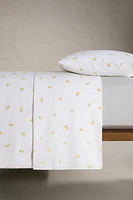 DRAP DE DESSUS COTON IMPRIMÉ MIMOSA