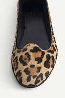 ANIMAL PRINT LEATHER SHOES X KATE MOSS