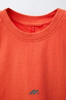 T-SHIRT TEINT EN PIÈCE LOGO