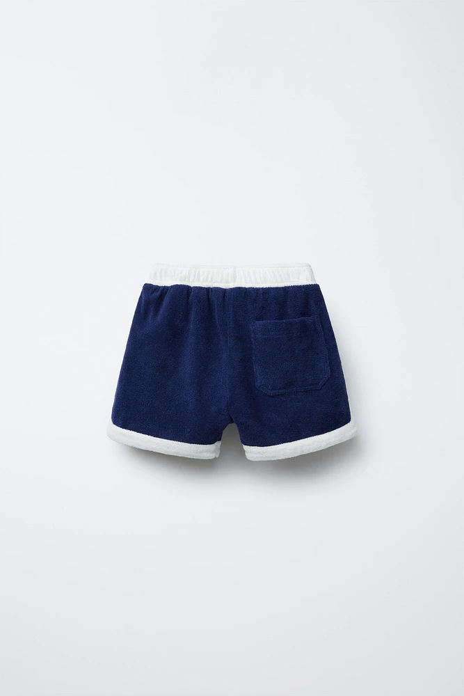 HÔTEL MAGIQUE © X ZARA TERRY SHORTS