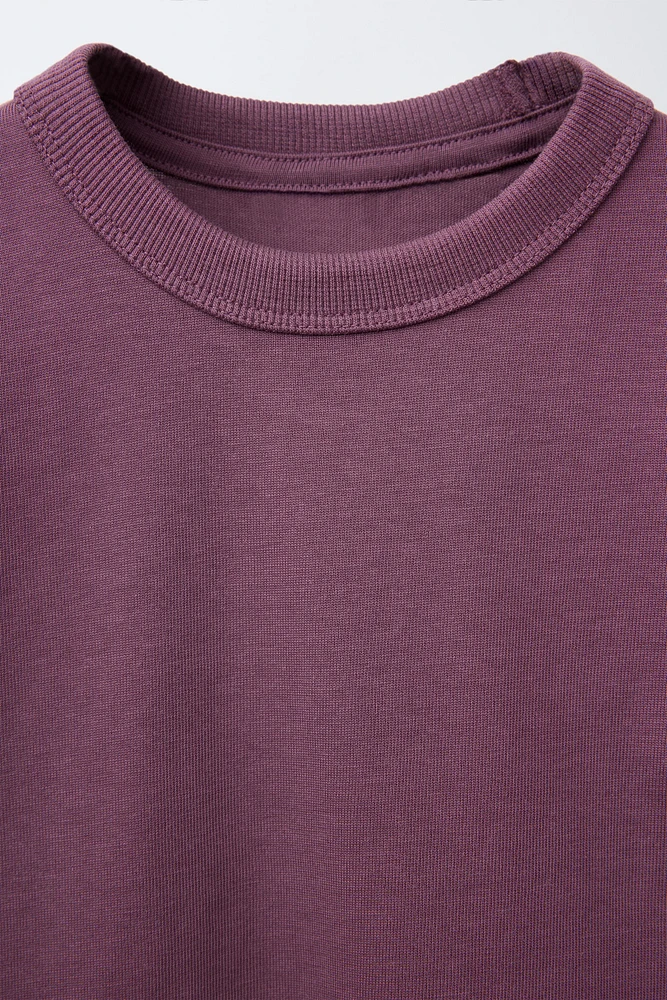 T-SHIRT BASIQUE ÉPAIS