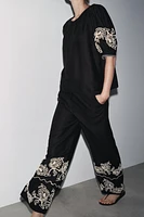 PANTALON CULOTTE BRODÉ ZW COLLECTION