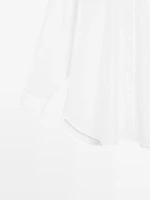 Chemise 100 % coton avec coutures