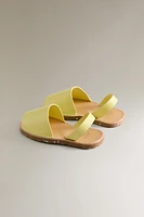 CHILDREN'S LEATHER SANDALS