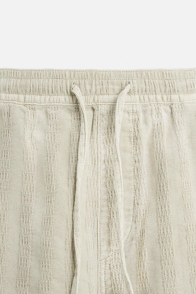 BERMUDA JACQUARD RAYURES