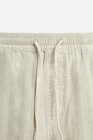 BERMUDA JACQUARD RAYURES