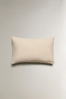 JUTE THROW PILLOW COVER