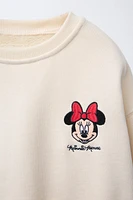 MINNIE MOUSE © DISNEY EMBROIDERED SWEATSHIRT