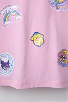 T-SHIRT À PIÈCES KUROMI © SANRIO