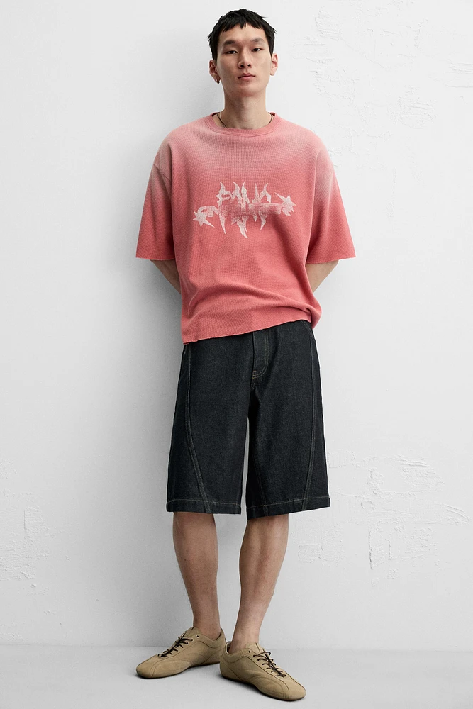 BAGGY FIT DENIM SHORTS