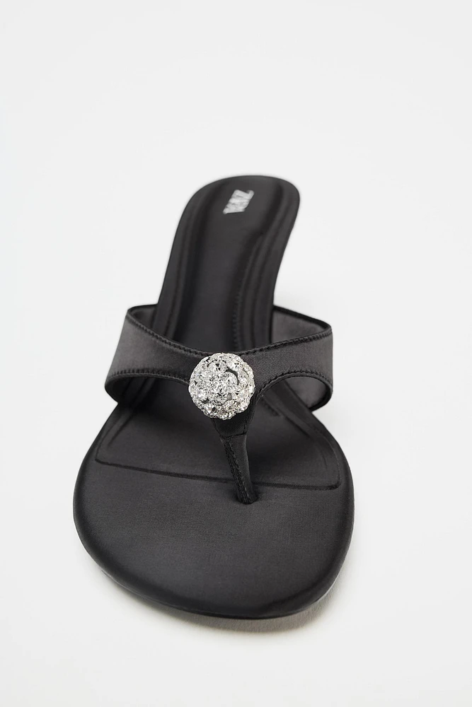 SPARKLY DETAIL SANDALS