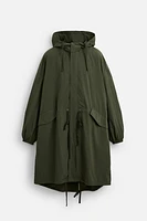 OVERSIZED FIT TECHNICAL PARKA