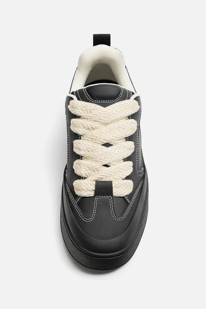 CHUNKY MAXI LACE SNEAKERS