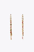 FEATHER CASCADE EARRINGS