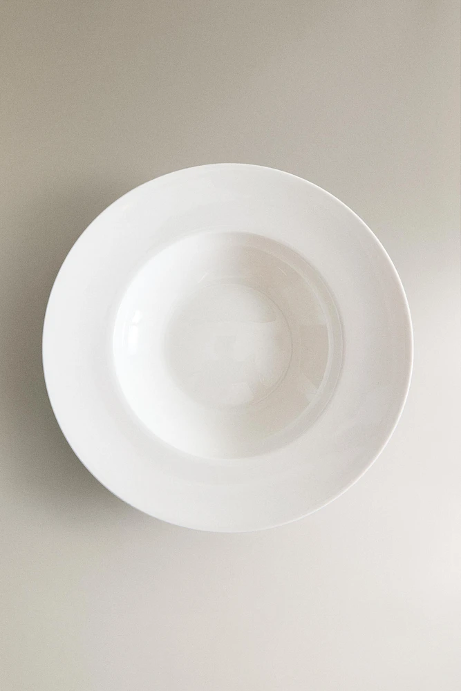BONE CHINA PASTA PLATE