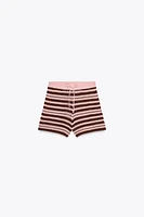 SHORT EN MAILLE