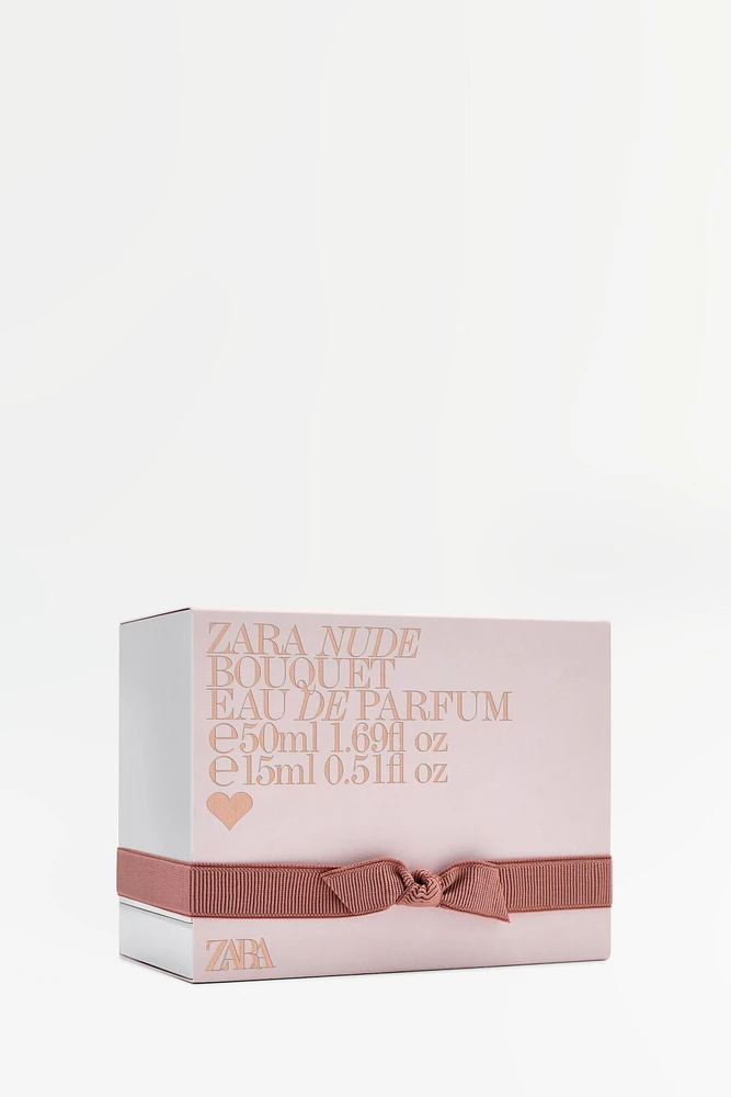 NUDE BOUQUET EDP 50 ML (1,7 FL. OZ) + 15 ML (0,51 FL. OZ).