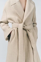 100% CASHMERE COAT ZW COLLECTION