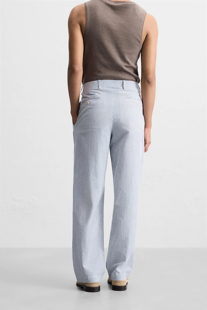 SEERSUCKER PANTS