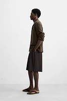 CHEMISE RAYURES MÉLANGE MODAL