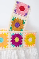 CROCHET TEXTURE T-SHIRT
