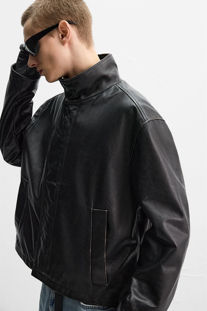 BLOUSON EN CUIR ÉDITION LIMITÉE