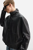 BLOUSON EN CUIR ÉDITION LIMITÉE