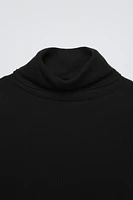 WOOL BLEND TURTLENECK SHIRT