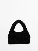 Mini split suede crochet bag - Limited Edition