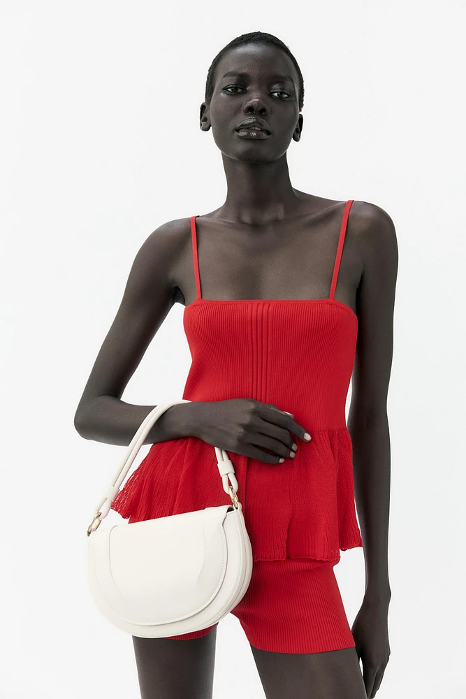 OVAL SHOULDER BAG