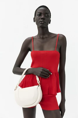OVAL SHOULDER BAG