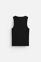 BASIC RIBBED TANK TOP