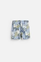 PRINTED MID-LENGTH SWIMSUIT