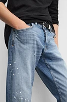 RIPPED SKINNY FIT JEANS