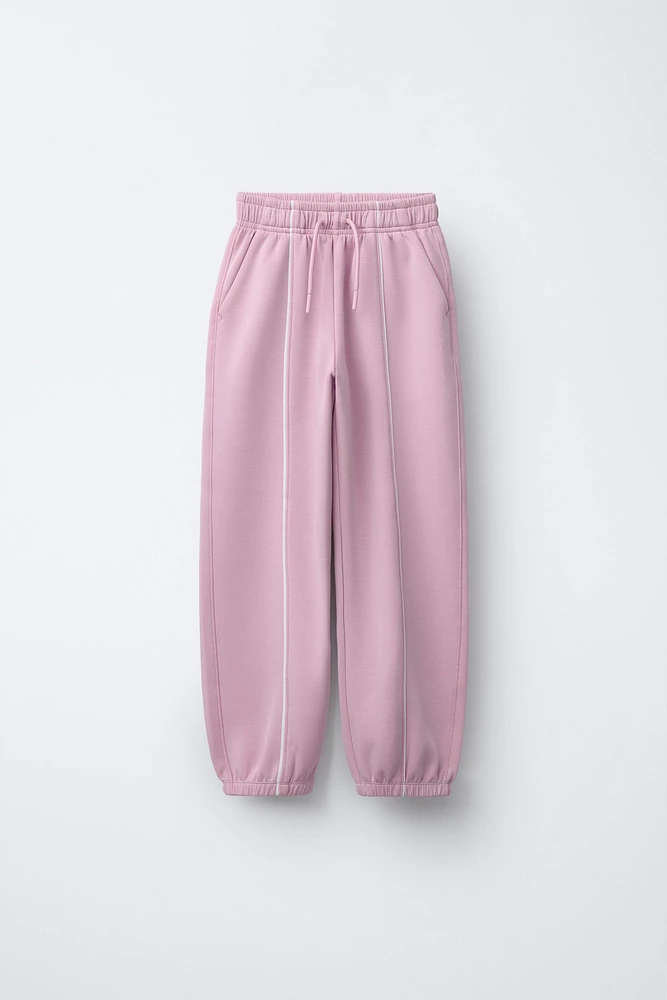 SATIN EFFECT MODAL JOGGING PANTS