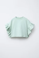 RUFFLE T-SHIRT