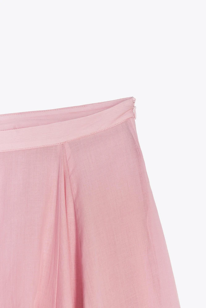ZW COLLECTION FLared COTTON SKIRT
