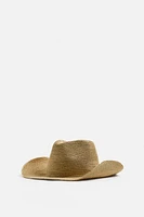 RAFFIA HAT