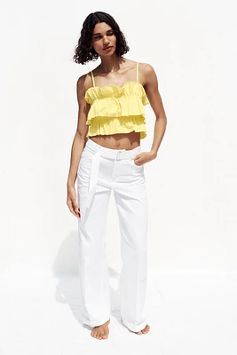JEAN Z1975 WIDE LEG TAILLE HAUTE CEINTURE