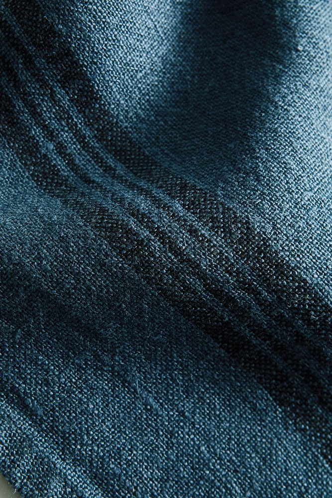 LOT SERVIETTES DE TABLE LIN ÉPAIS COLORÉ (LOT DE 2)