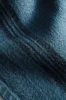 LOT SERVIETTES DE TABLE LIN ÉPAIS COLORÉ (LOT DE 2)